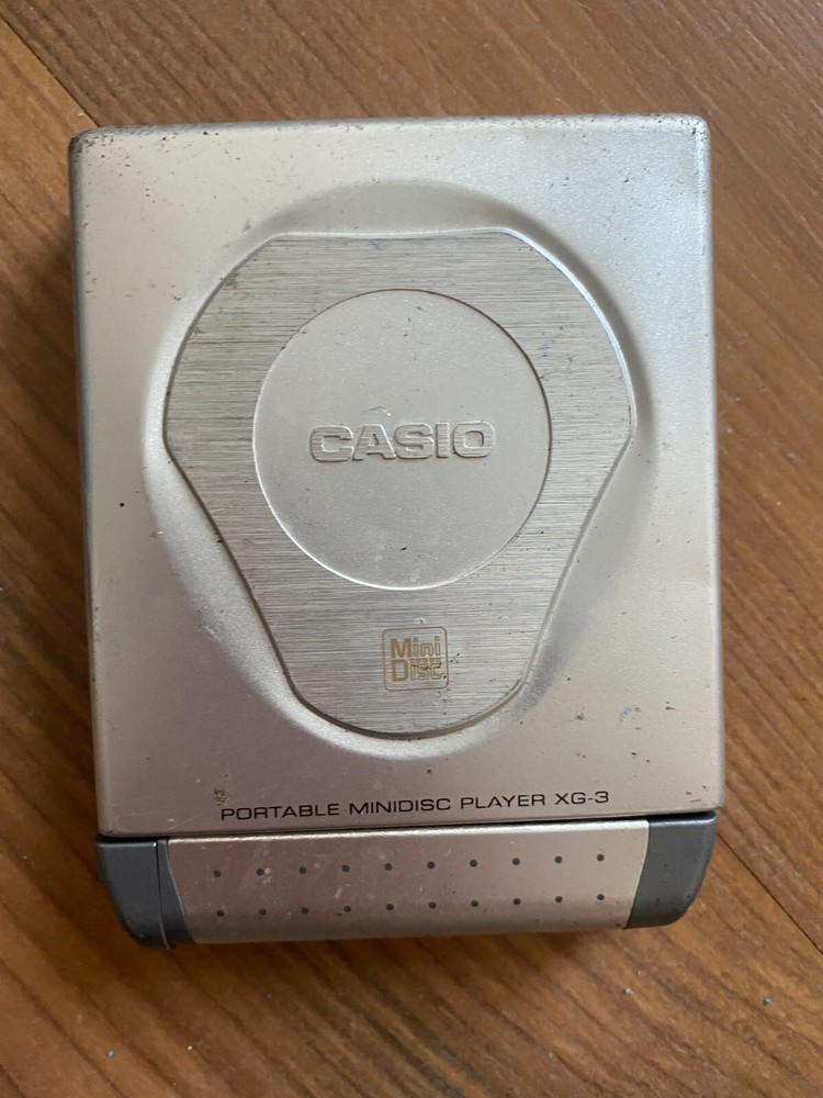 CASIO Portable Minidisc Player XG-3