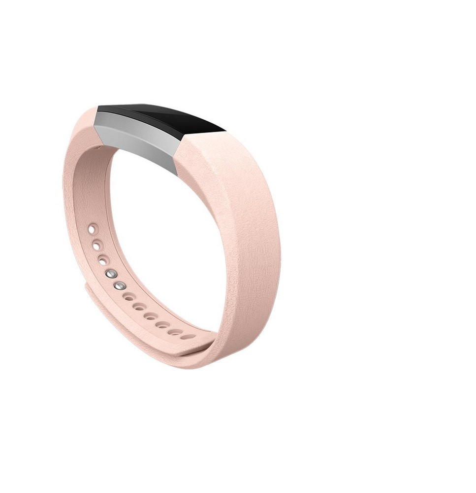 Fitbit Alta, Accessory Band, Leather, Blush, Small