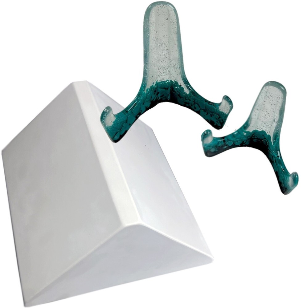 9"X 8.5" Deep 4.75" Angle Drape Stand Mold Glass Fusing