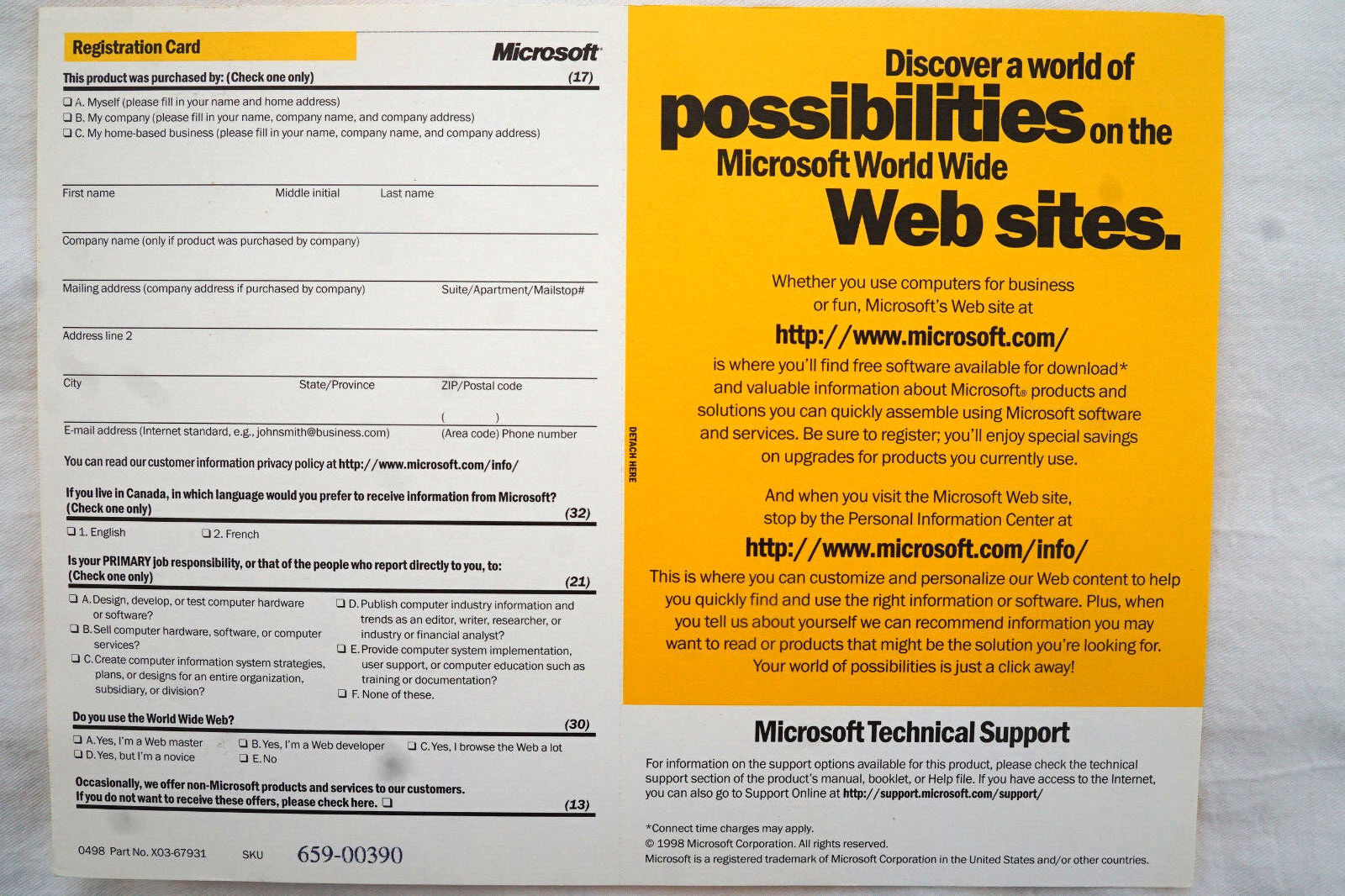 Microsoft Visual Studio Professional 6.0 6 PRO FULL VERSION Windows BASIC C++