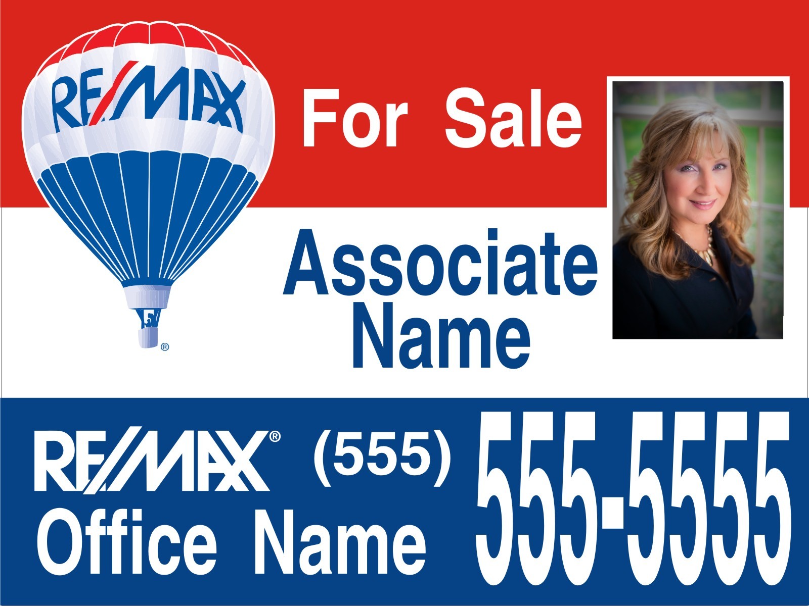 25 18x24 Full Color Custom Yard Signs - Printed Two Sides