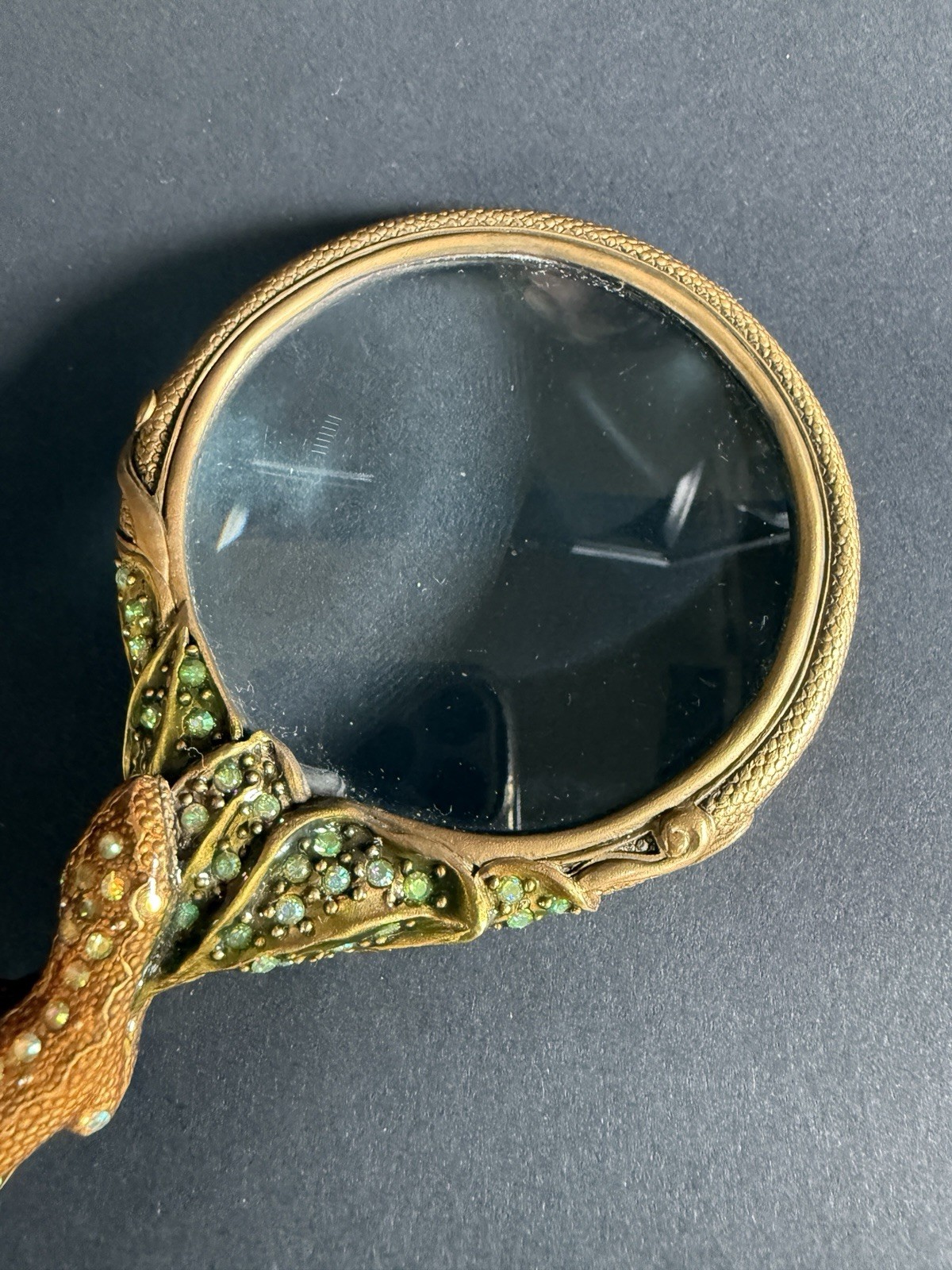 Jay Strongwater Lizard Magnifying Glass