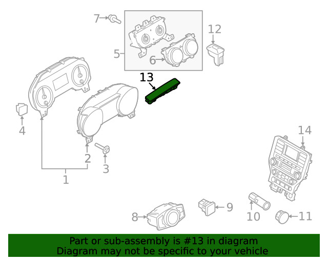 Genuine Ford Module FR3Z-19G468-A