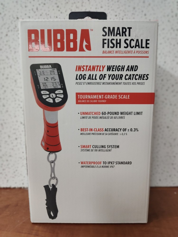 Bubba IPX7 Waterproof Tournament Grade Smart Fish Scale - Digital Display