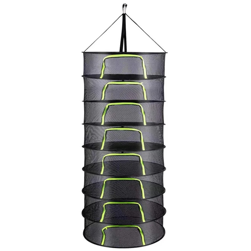 2/4/6/8 Layer Herb Drying Rack Net for Vegetables Flower Plant Mesh Drying Net B