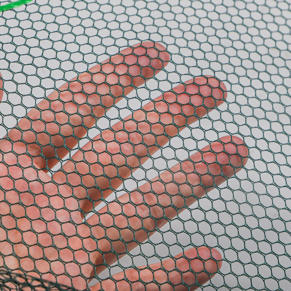 Foldable Fishing Landing Net Fish Catcher Network Crab Shrimp Mesh Trap for Kids