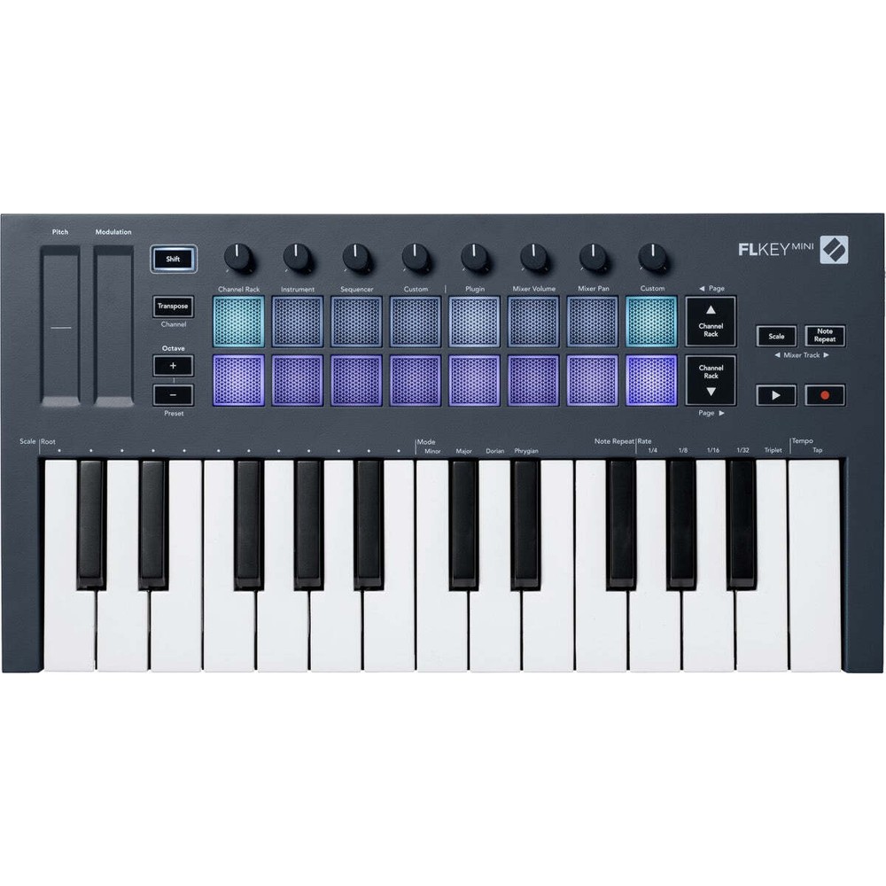 Novation FLkey Mini USB-MIDI Keyboard Controller for FL Studio