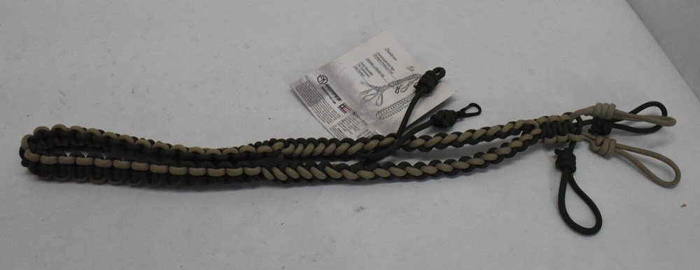 Cupped Waterfowl Universal Braided Lanyard Green Includes a Whistle Clip