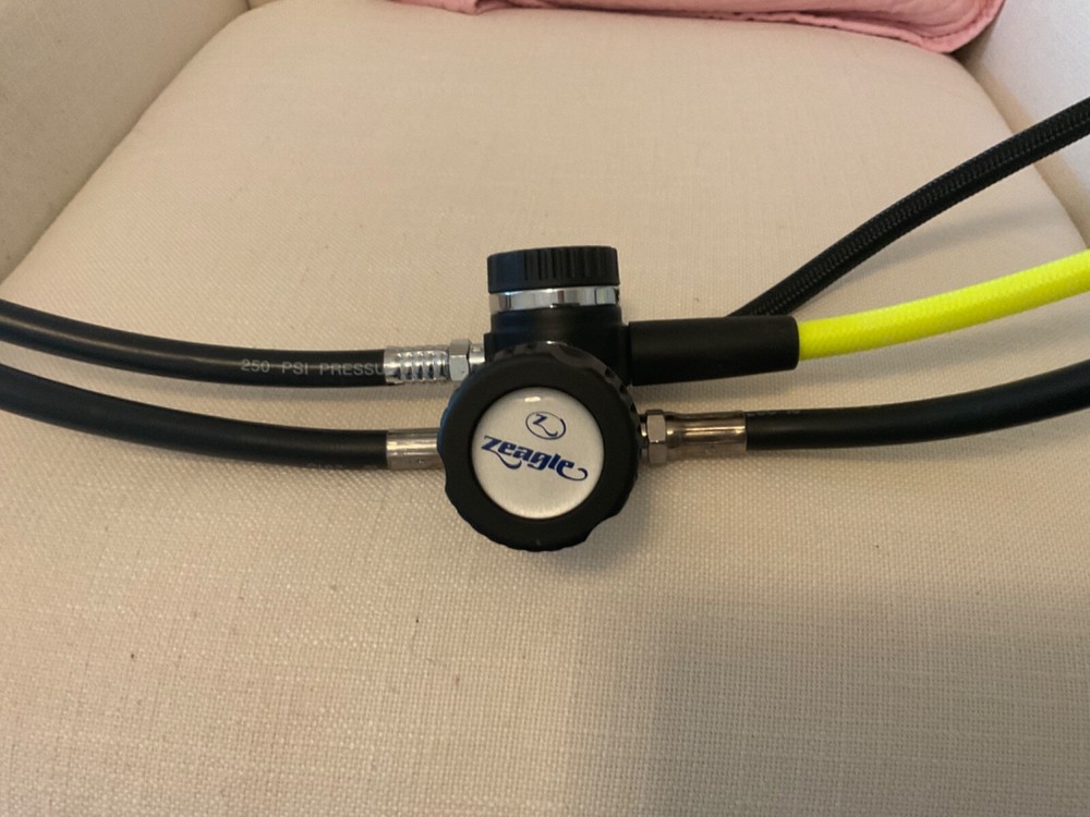 Zeagle Stage 1 and 2 Dive regulators with Oceanic pro plus 3 dive computer