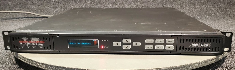 SENCORE MODULAR RECEIVER DECODER ATLAS MRD 3187B