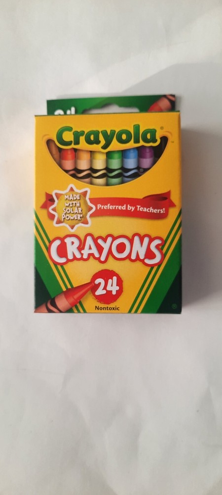 Crayola 24 Count Assorted Color Crayons fast shipping