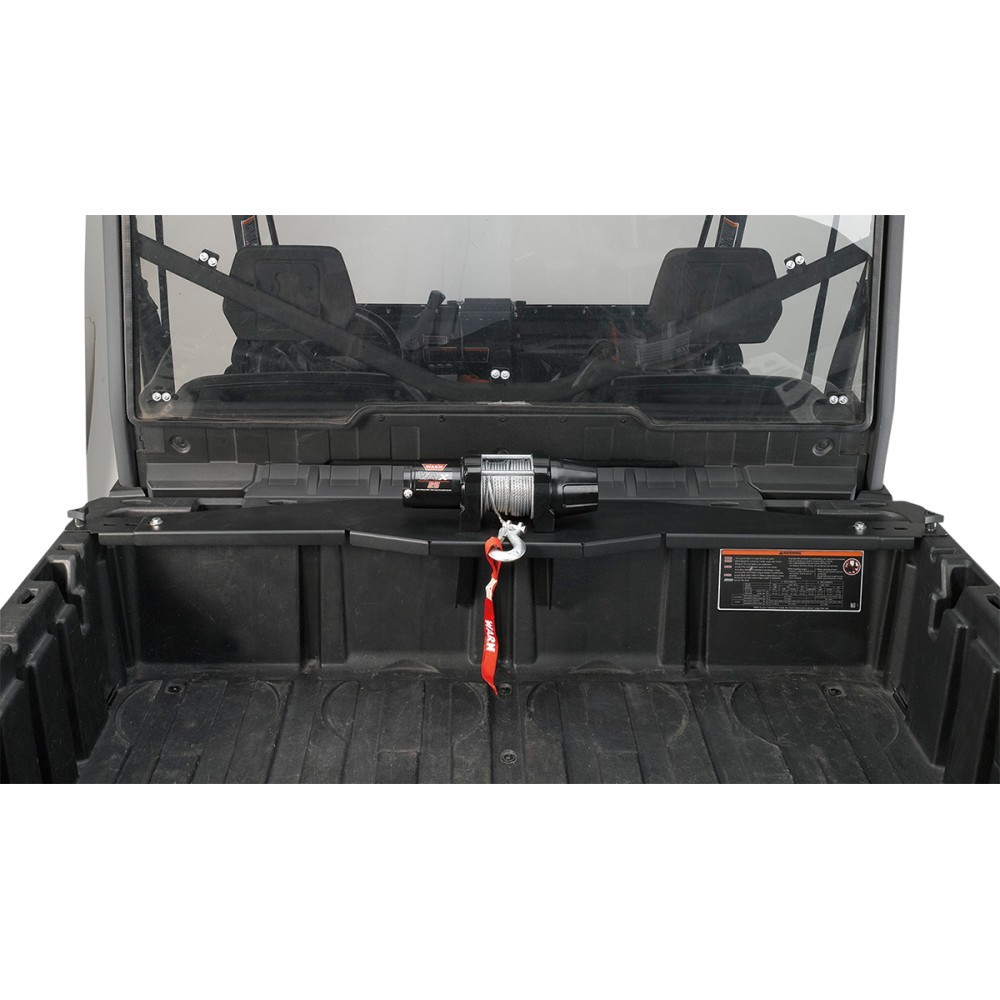 Moose Offroad Polaris/Can-Am Bed Winch Mount