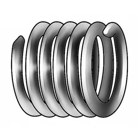 Stanley Engineered Fastening A1084-4Cn080 Tanged Helical Insert, Free-Running,
