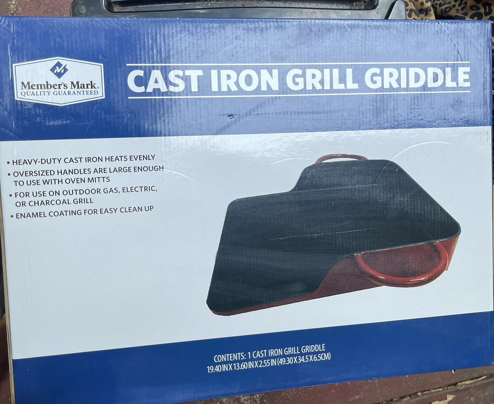 Member's Mark Cast Iron Grill Griddle