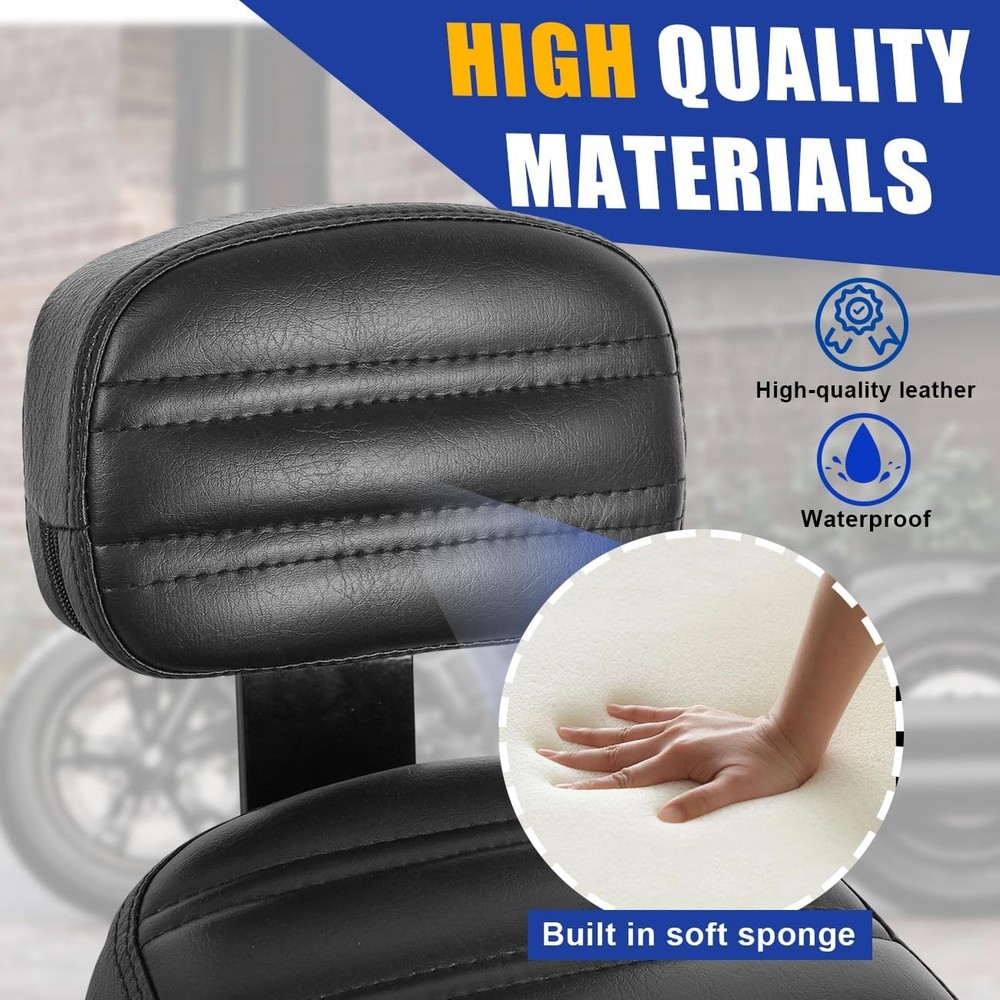 Indian Scout Bobber Backrest Pad 2018 2024
