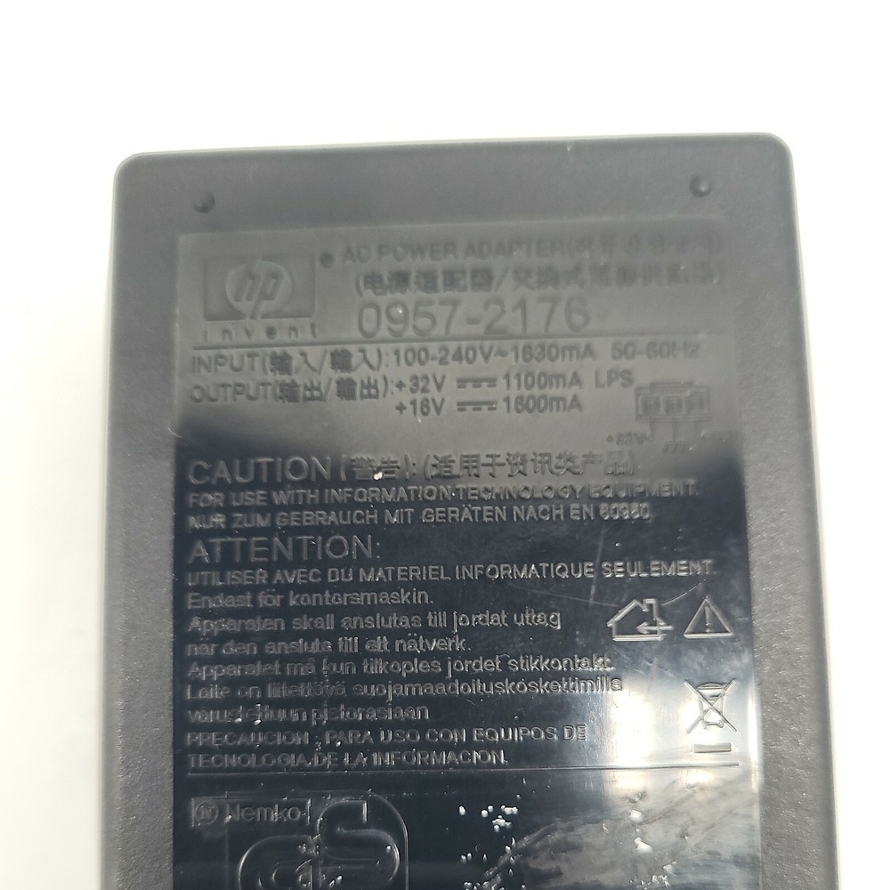 Hewlett Packard 0957-2176 Printer Power Adapter Supply
