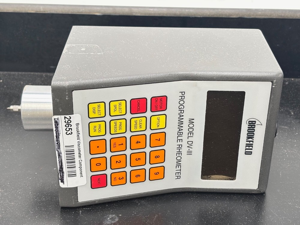 Brookfield DV-III Programmable Rheometer Viscometer, RVDV-III