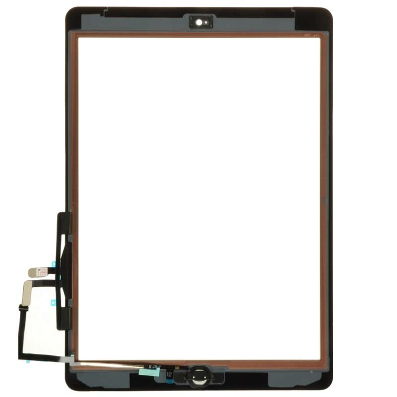 Digitizer with Home Button for Apple iPad Air White Front Glass Screen Panel