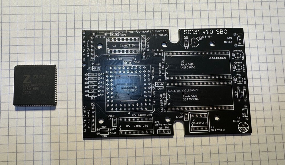 Z180 CPU + free PCB
