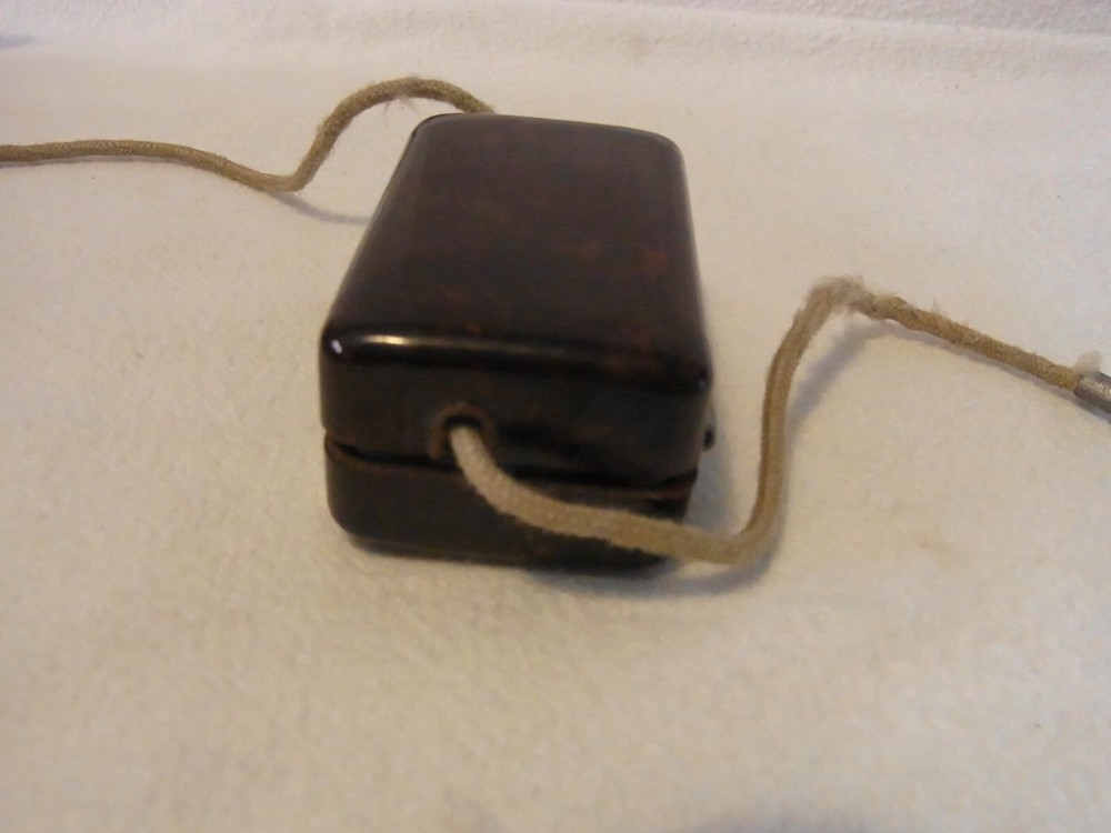 Razor Blade Sharpener Bakelite Antique German #A