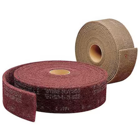 Scotch-Brite 7100141689 Abrasive Roll, 4"Wx30 Ft.L, Silicn Carbide