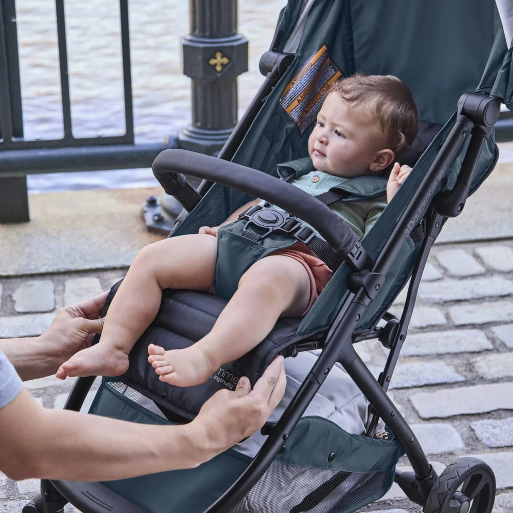 Summer Infant Ingenuity 3D quickclose CS+ Compact Fold Stroller Lightweight NAVY