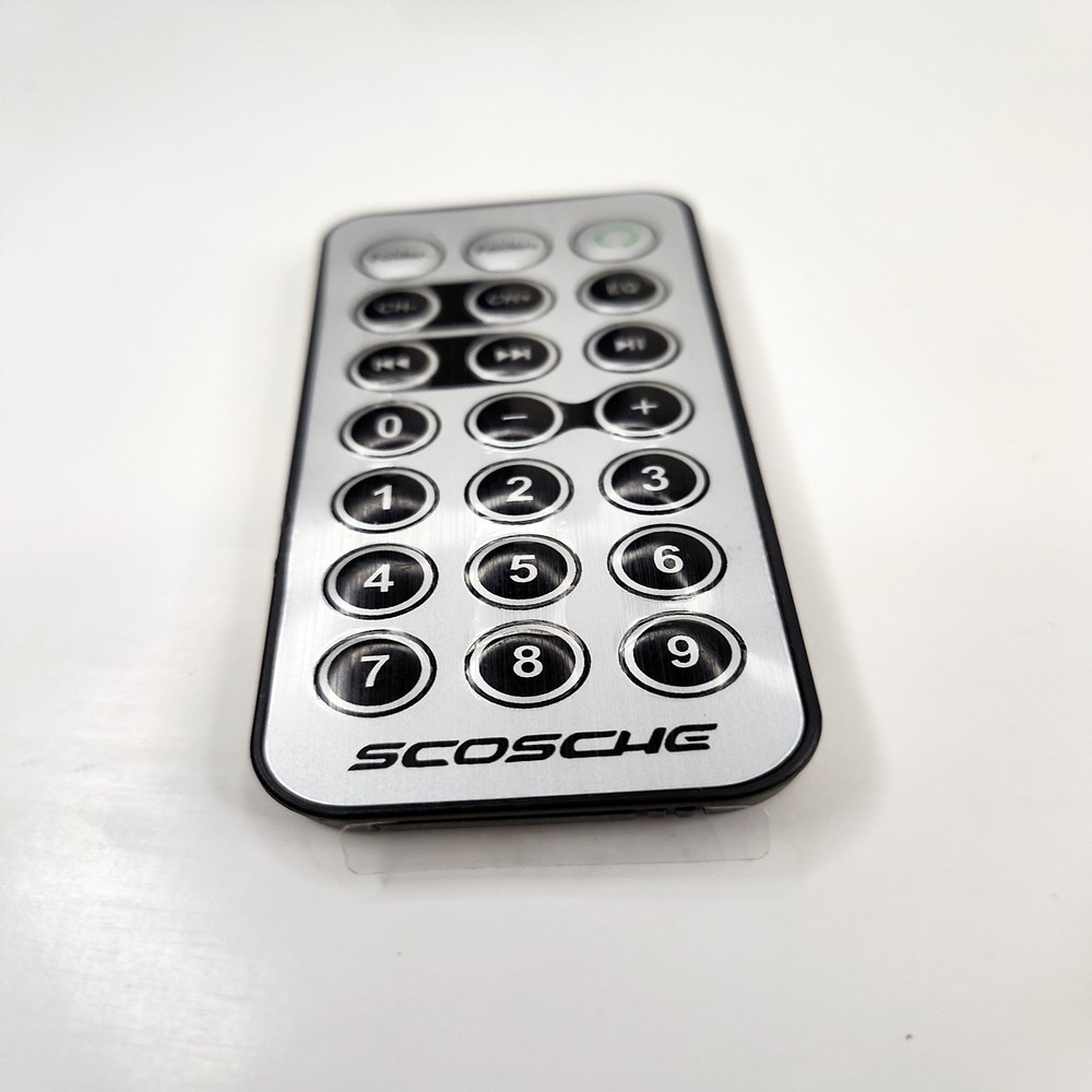 Scosche Universal Digital FM Frequencies Transmitter w/ SD Card Reader Tested