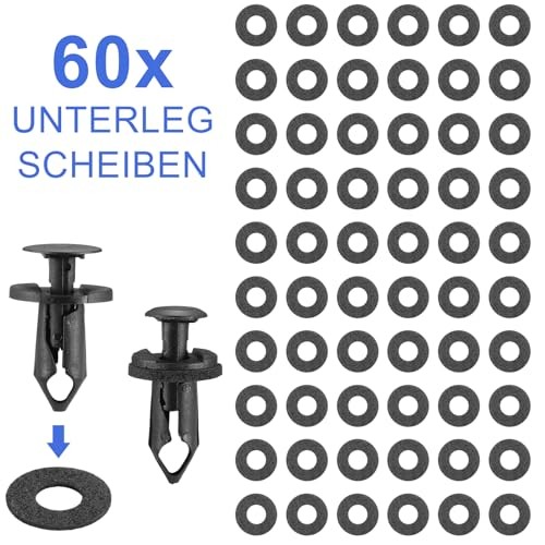 265PCS Car Bumper Retainer Clips Plastic Rivets Auto Auto Retainer Clips Set