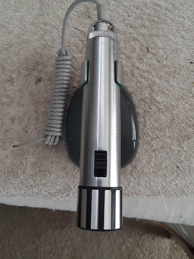 NOS Lafayette Crystal Microphone 99-4587 and Stand