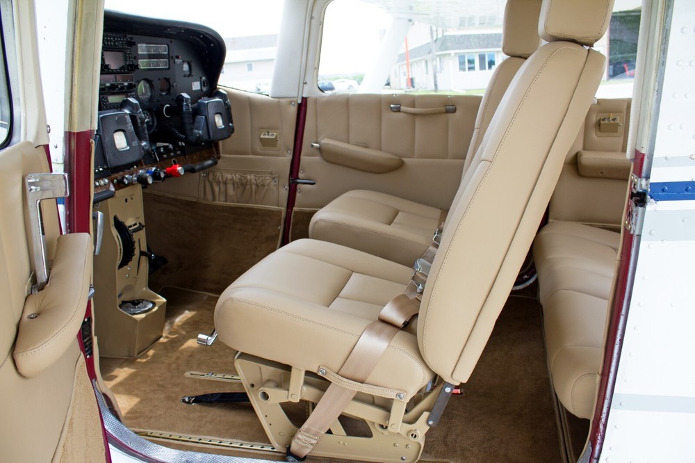 Cessna 177 Cardinal complete custom leather interior