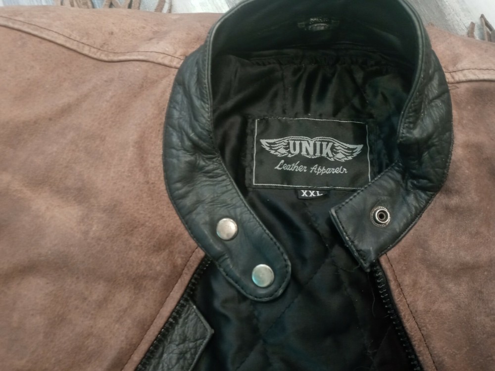 UNIK leather motorcycle jacket