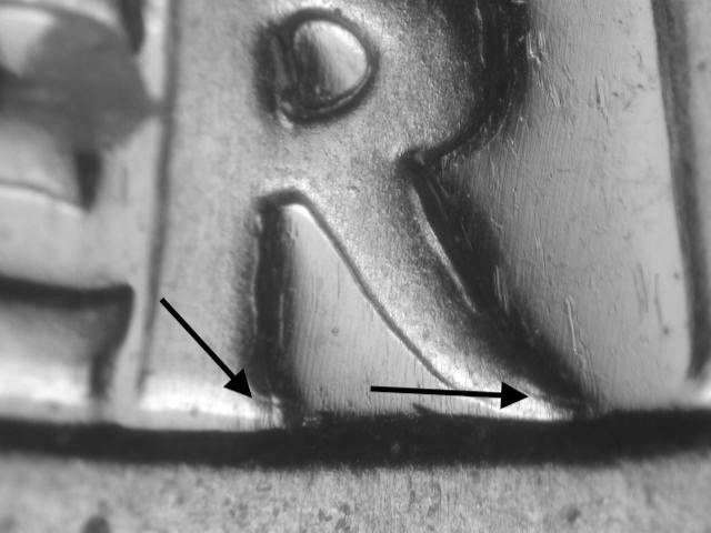 1960 WDDR-006 Gem Silver Proof Doubled Die Reverse Washington Quarter#2