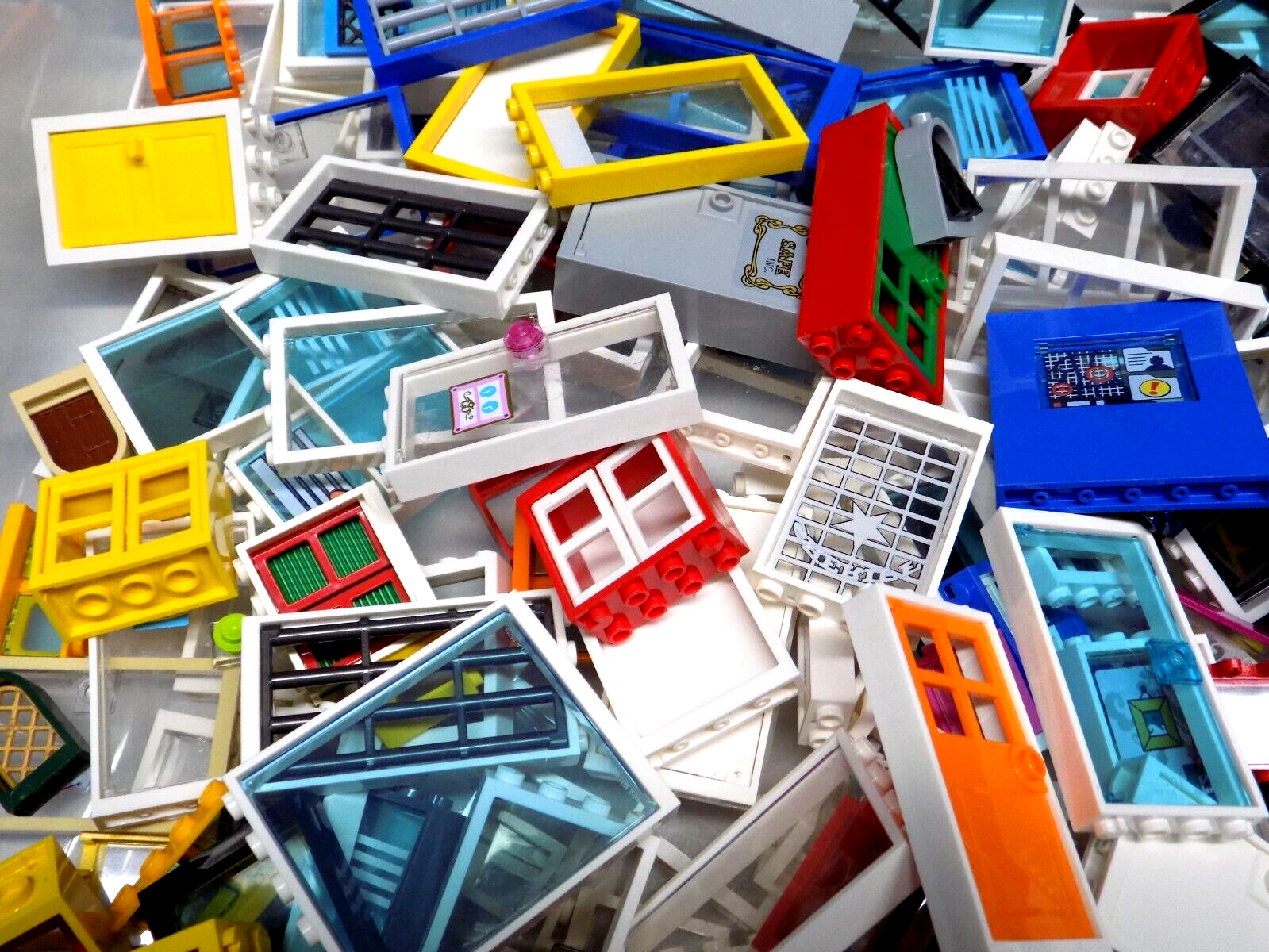 40 piece!!! Lego Windows and Doors Super Fun Lot {WASHED}