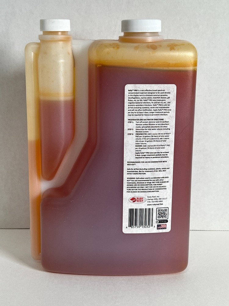 Rally PRO Ruby Reef Aquarium water Treatment 2 Liter
