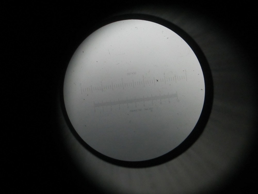 MICROSCOPE PART EYEPIECE RETICLE OPTICS #R3-36