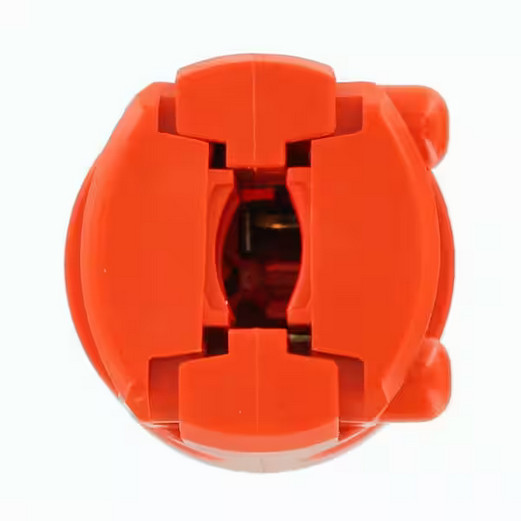 15 Amp 125-Volt 3-Wire Plug Orange