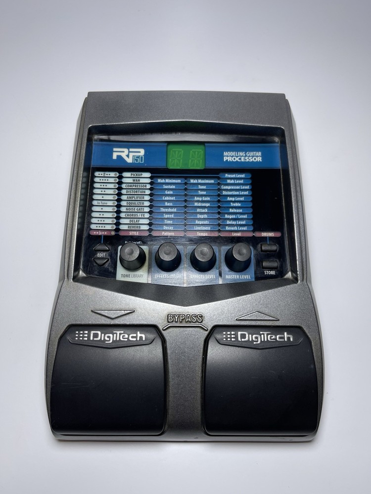 DigiTech RP150 Multi-Effects Pedal (NO POWER CORD) Untested