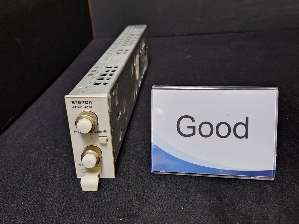 Agilent 81570A Variable Optical Attenuator, Opt. 81000FI×2  (0248)