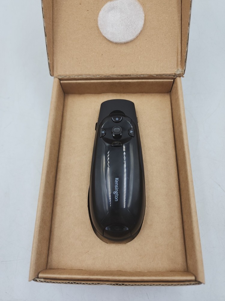 Kensington Expert Wireless Presenter with Green Laser Pointer and Cursor Control