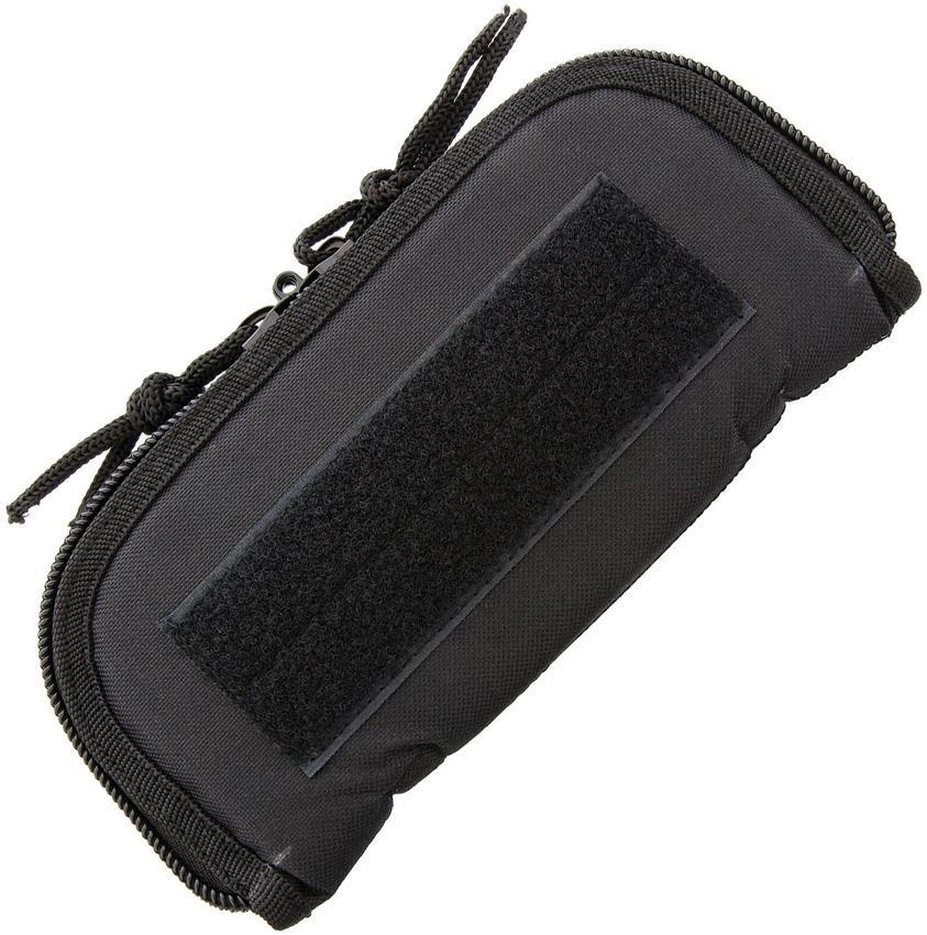 Zip Up 9" Knife Tool Pouch Case Black Cordura Construction Padded Lining ac180
