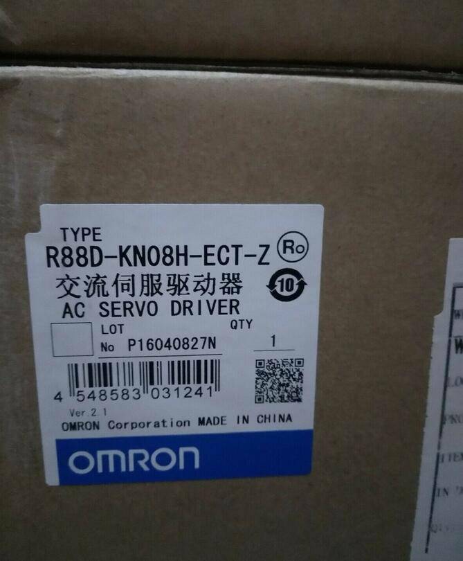 omron servo drive R88D-KN08H-ECT-Z new