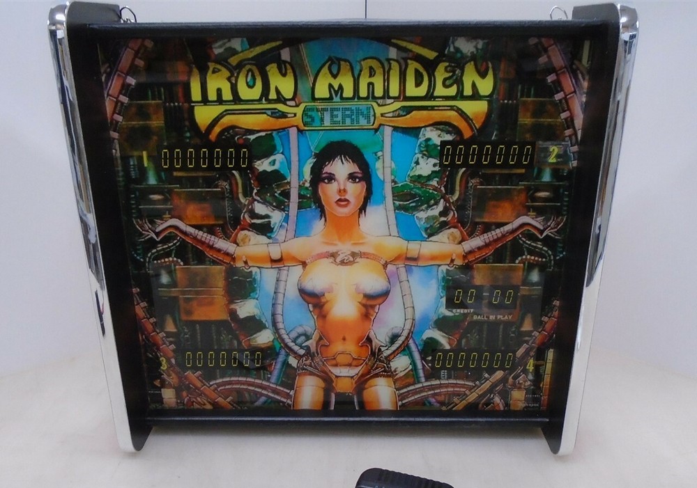 Stern Iron Maiden Pinball Head LED Display light box