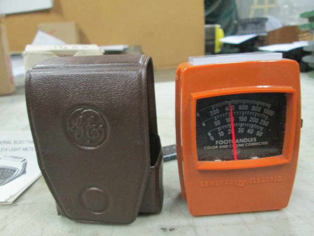 General Electric Light Meter 214 Triple Range (NIB)