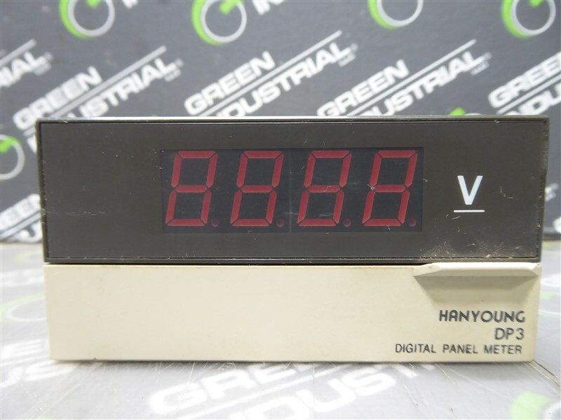 USED Hanyoung DP3 Digital Panel Meter