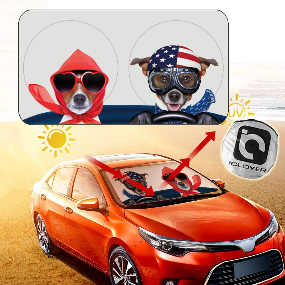 Foldable Car Windshield Sun Shade Cover Auto Front Window Visor UV Block Shield