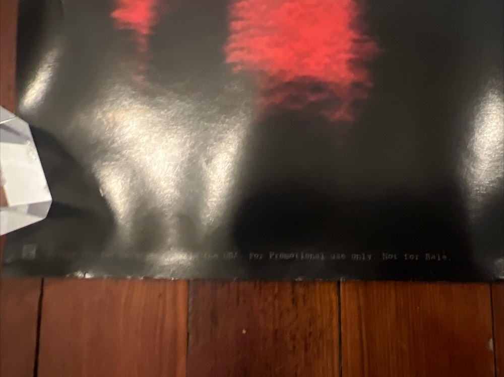 Neil Young & Crazy Horse Sleeps With Angels Promotional Poster 1994