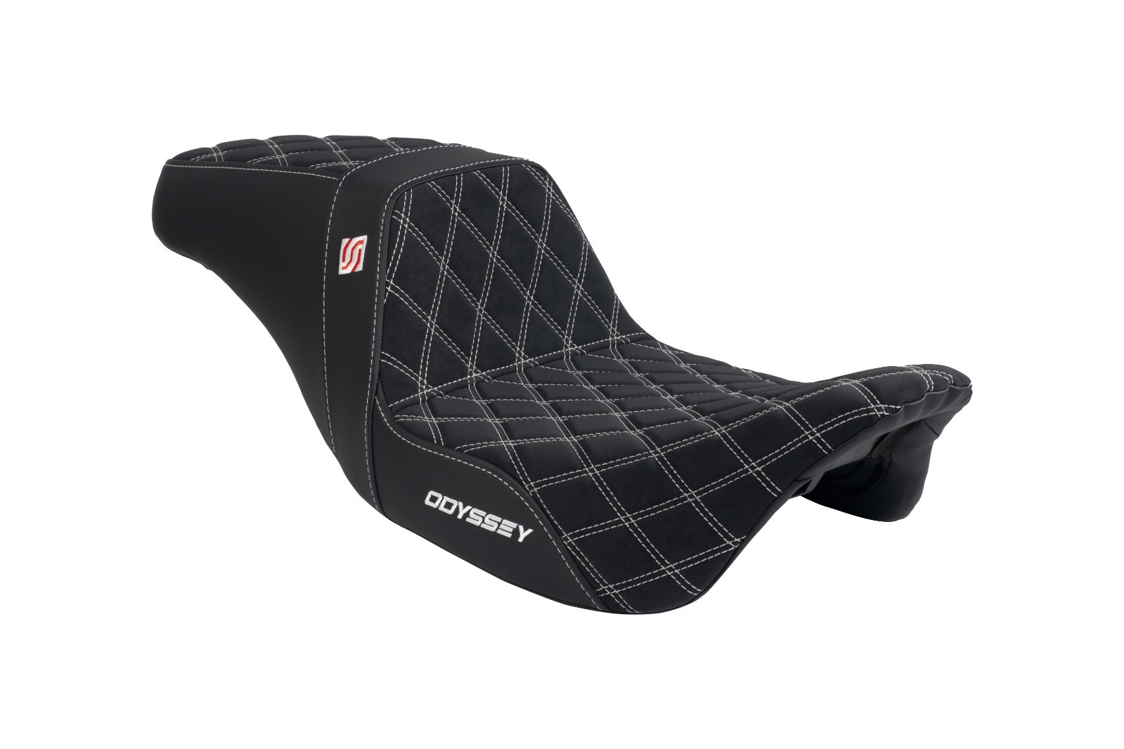 Odyssey Harley-Davidson Suede Seat  Road Glide w/Gray Stitching US Stock