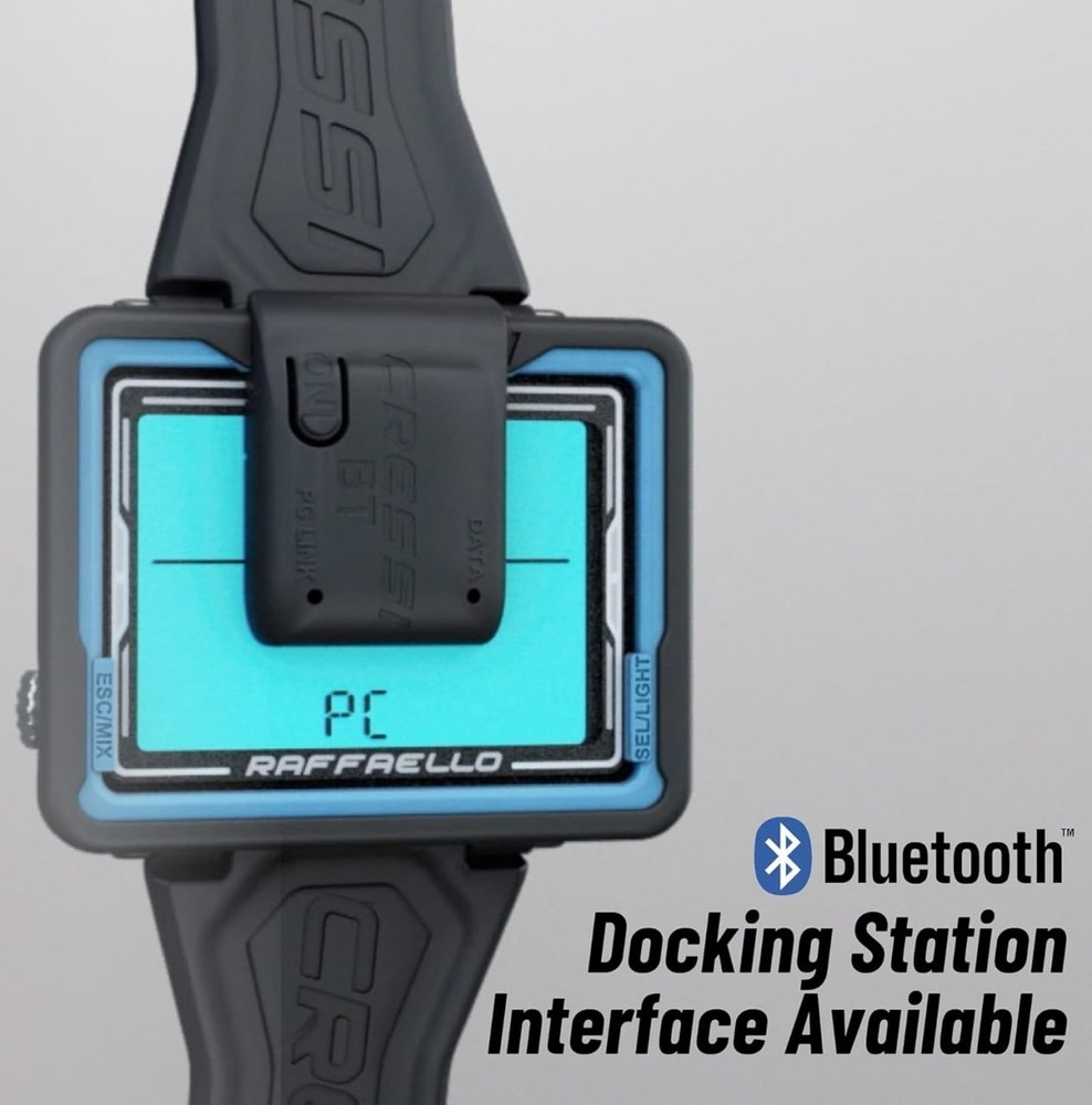 CRESSI Raphael - Unisex Diving Computer with Large Rectangular Screen...