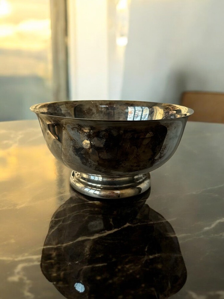 VINTAGE SHERIDAN TAUNTON SILVERSMITHS SILVER BOWL Collectible Decor Deals Sales