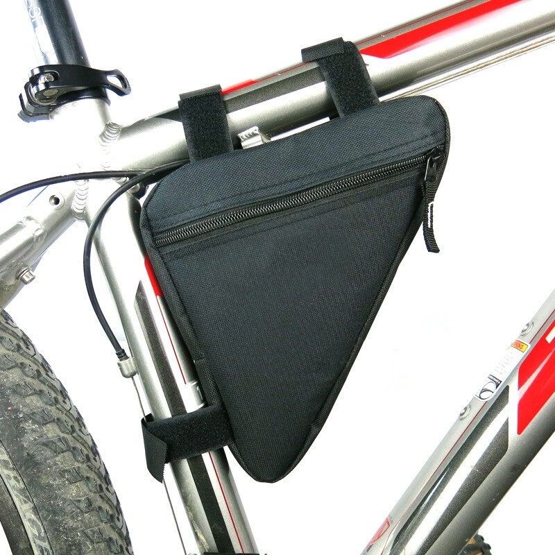 Bike Bag Bicycle Storage Triangle Saddle Frame Adjustable Cycling Decor Pouch